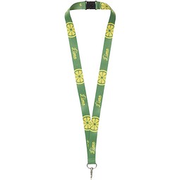 Addie Sublimation Lanyard mit Sicherheitsverschluss, schwarz, 10mm