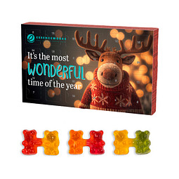 Adventskalender Eco L, Trolli Team Gummibärchen, inkl. Druck