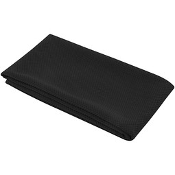 Althea Sporthandtuch 30 × 80 cm, schwarz