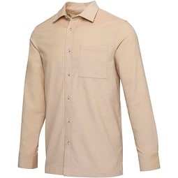 Alum 252 g/m² Hemd aus Cord Unisex, oatmeal, S