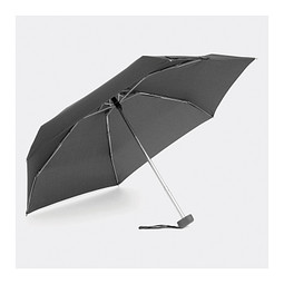 Aluminium-Mini-Taschenschirm POCKET,grau