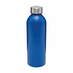 Aluminium-Trinkflasche JUMBO TRANSIT,blau
