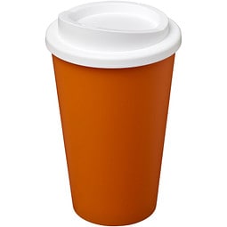Americano® 350 ml Isolierbecher, orange/weiss