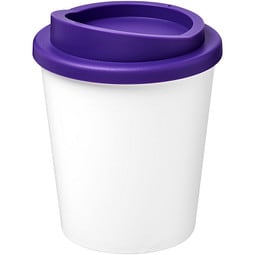 Americano Espresso Isolierbecher, 250 ml, weiss,lila