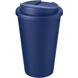 Americano® POP 350 ml isolierter Trinkbecher mit auslaufsicherem Deckel, blau