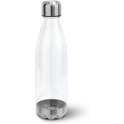 ANCER. Sportflasche aus AS und Edelstahl 700 ml, Transparent