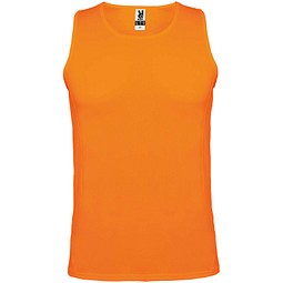 Andre Sport Top für Kinder, Fluor Orange, 3/4