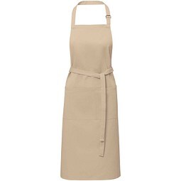Andrea 240 g/m² Schürze mit verstellbarem Nackenband, Oatmeal