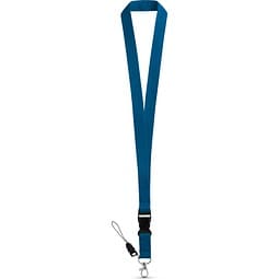 ANQUETIL. Lanyard aus Polyester, Blau