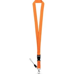 ANQUETIL. Lanyard aus Polyester, Orange
