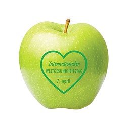 Apfel grün "Weltgesundheitstag“