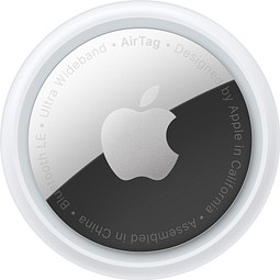 Apple AirTag, 1er Pack Tracker, weiß/silber