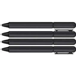 uma® Metall-Kugelschreiber ARC, schwarz