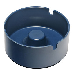 Aschenbecher, stapelbar, blau