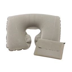 Aufblasbare Nackenstütze COMFORTABLE,grau
