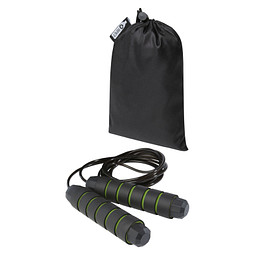 Austin weiches Springseil im Beutel aus rPET, apfelgrün