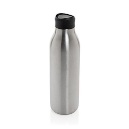 Avira Alok 600ml Wasserflasche aus RCS rec. 360 Stahl, silber