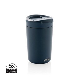 Avira Alya RCS recycelter Stainless-Steel Becher 300ml, navy blau