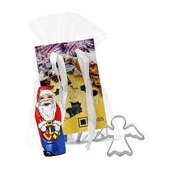 Backförmchen Schoko-Set, Engel, 2-seit. Druck