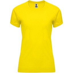 Bahrain Sport T-Shirt für Damen, gelb, S