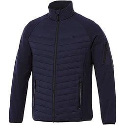 ELEVATE Herren Hybrid-Thermojacke Banff, dunkelblau, M