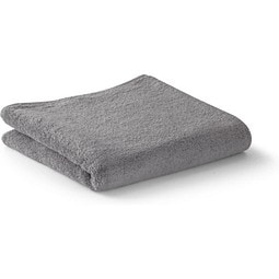 BARDEM S. Handtuch (350 g/m²) aus Baumwolle (82%) und recycelter Baumwolle (18%), Grau