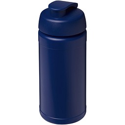 Baseline® Plus 500 ml Sportflasche mit Klappdeckel, blau