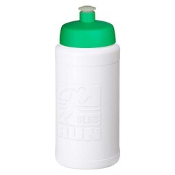 Baseline Rise 500 ml Sportflasche, weiß / grün