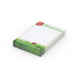 Geiger-Notes Haftpapier Basic 50 x 72 Bestseller, 100 Blatt, inkl. Druck, weiß