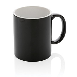 Basic Keramiktasse, schwarz