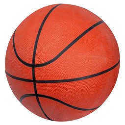Basketball , mehrfarbig