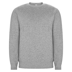 Batian Sweatshirt mit Rundhalsausschnitt Unisex, Marl Grey, M