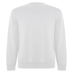 Batian Sweatshirt mit Rundhalsausschnitt Unisex, weiss, M