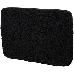 Bear 13 GRS-recycelte Sherpa Laptophülle 2 L, schwarz