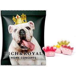 Beauty Sweeties, 16,4 g, Kronen, Folie transparent, inkl. Druck