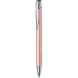 Druckkugelschreiber Reluxe, blaue Mine, roségold