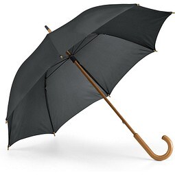 BETSEY. Regenschirm aus 190T-Polyester, Schwarz
