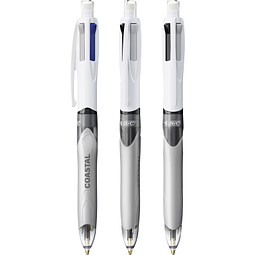 BIC® 4 Colours® 3+1Hb Kugelschreiber Weiß/Grau