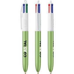 BIC® 4 Colours® Glacé Grün Glasiert / Weiß