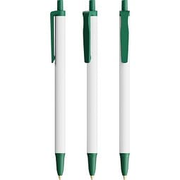 BIC® Clic Stic Ecolutions® Kugelschreiber Dunkelgrün Recycelt Blaue Tinte