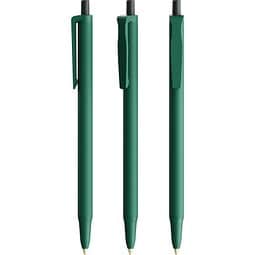 BIC® Clic Stic Softfeel Kugelschreiber Dunkelgrün Blaue Tinte