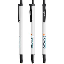 BIC® Clic Stic Stylus Ecolutions® Kugelschreiber Schwarz Recycelt Blaue Tinte