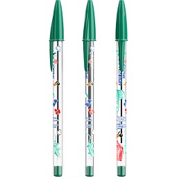 BIC® Cristal® Expression Grün / Grüne Tinte Grün Tinte