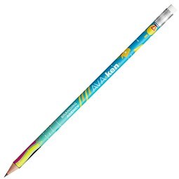 BIC® Evolution® Ecolutions® Radiergummi-Bleistift Ungeschärft, Weiß, Hülse Silber