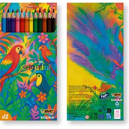 BIC® Kids Evolution® Colouring set x 12 units - Box Mehrfarbig