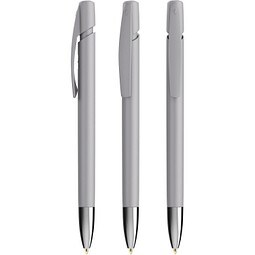 BIC® Media Clic Advance ballpen Grau Blaue Tinte