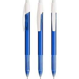 BIC® Media Clic Grip Druckbleistift Gefrostetes Dunkelblau/Gefrostetes Weiß
