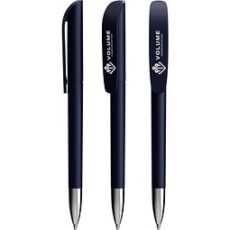 BIC® Super Clip Soft Advance Weiches Marineblau Schwarz Tinte