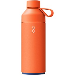 Big Ocean Bottle 1 L vakuumisolierte Flasche, Sun Orange