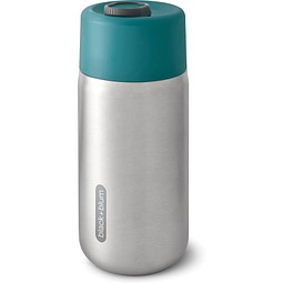 Black+Blum isolierter, auslaufsicherer Becher aus Edelstahl, turkis